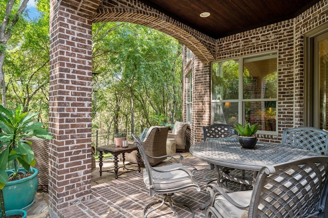 view of patio / terrace