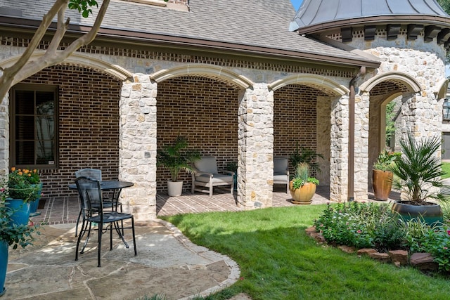 view of patio