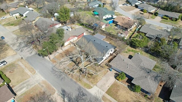 birds eye view of property featuring a residential view