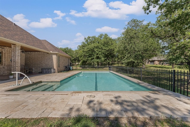 712 S Sugartree Dr, Lipan, TX 76462 - view of swimming pool featuring a patio area