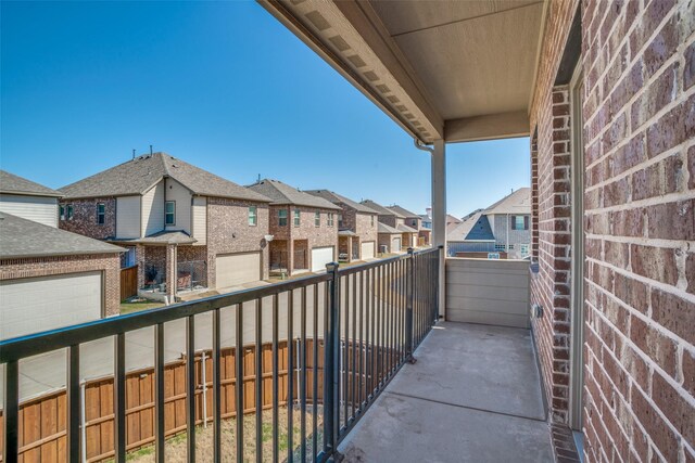 814 Davids Way, Allen, TX 75013 - balcony featuring a residential view
