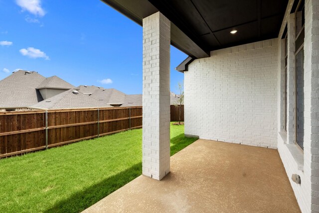 3100 Colt Ln, Celina, TX 75009 - view of yard with a patio area
