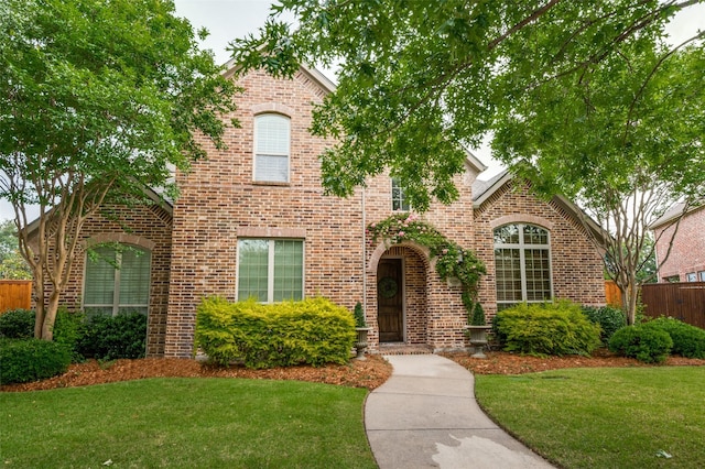 13508 Lampton Cir SE, Frisco, TX 75035 - view of front of home featuring brick siding