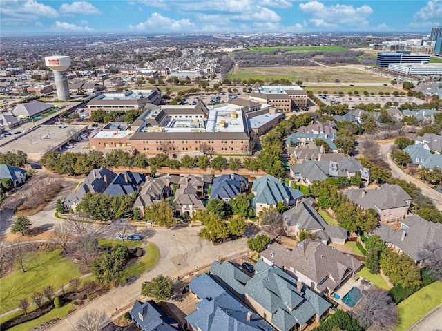 birds eye view of property featuring a residential view