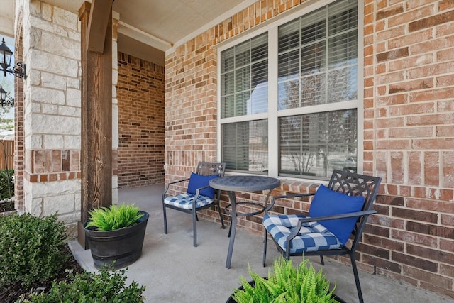 view of patio / terrace featuring a porch