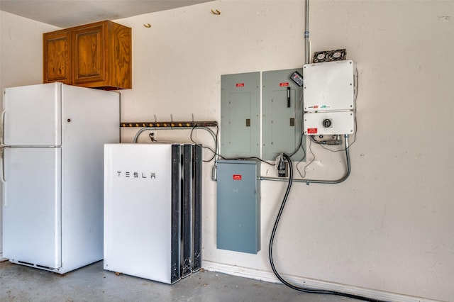 utilities with electric panel