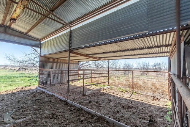 view of outbuilding featuring an exterior structure and an outbuilding