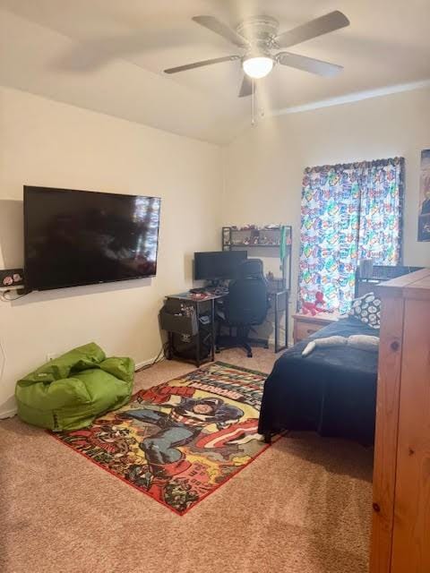 100 Green Water Dr, Fort Worth, TX 76131 - bedroom featuring carpet flooring and a ceiling fan