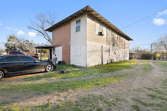 view of side of property