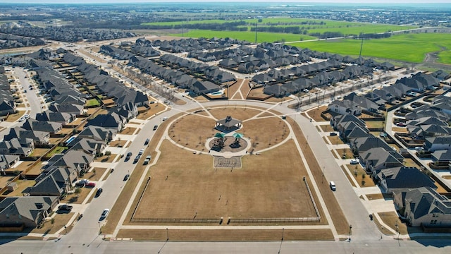 birds eye view of property featuring a residential view