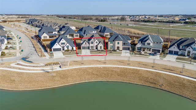 birds eye view of property featuring a residential view