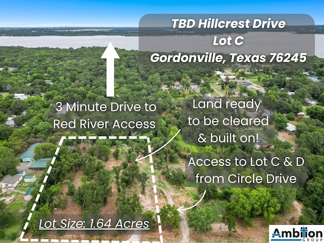 TBD Hillcrest Cir, Gordonville TX, 76245 land for sale