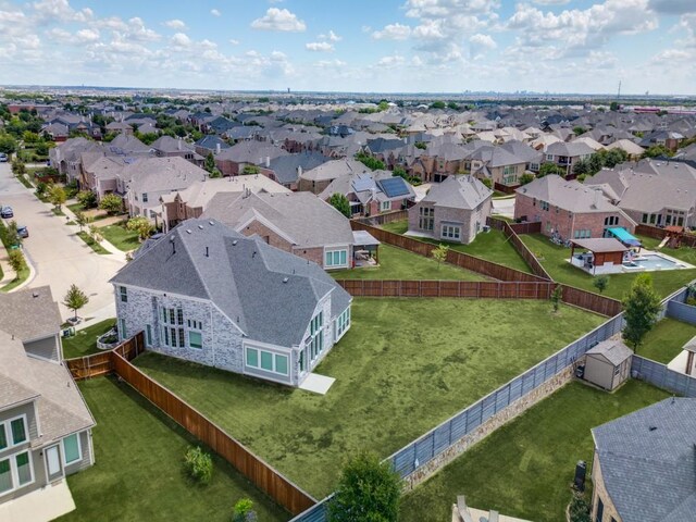 1201 Sea Island Rd, Aubrey, TX 76227 - aerial view of residential area
