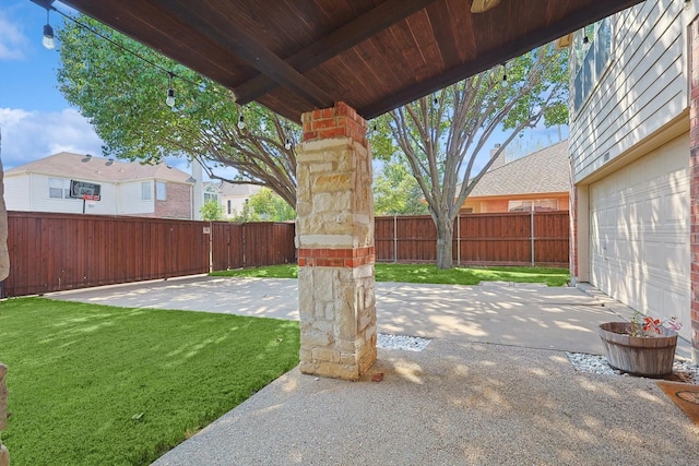 11101 Lockshire Dr, Frisco, TX 75035 - view of yard featuring a patio