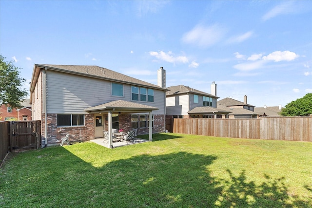 308 Highland Meadows Dr, Wylie, TX 75098 - rear view of property featuring a patio area and brick siding