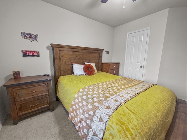 8828 King Ranch Dr, Cross Roads, TX 76227 - bedroom featuring carpet and ceiling fan