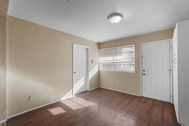 interior space featuring wood finished floors