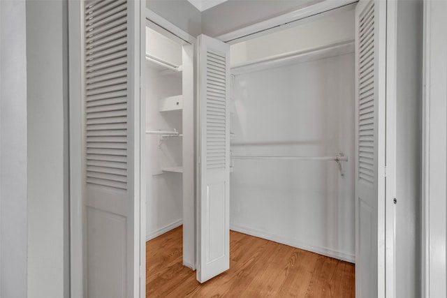 view of closet