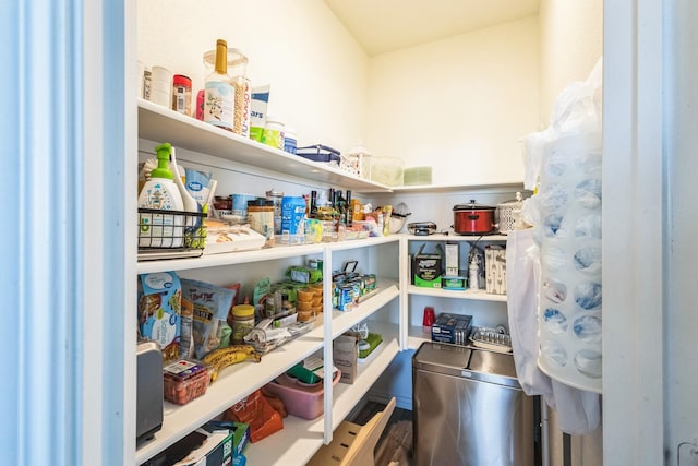 view of pantry