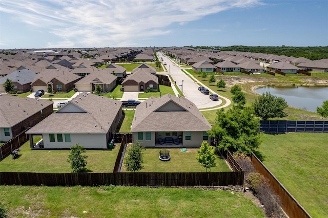 870 Sitwell Dr, Fate, TX 75087 - aerial view of residential area featuring a large body of water