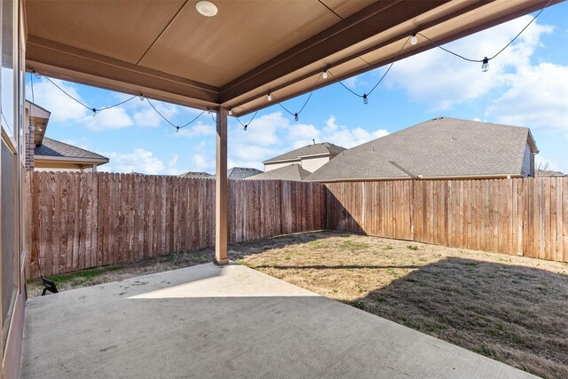 9125 Edenberry Ln, Fort Worth, TX 76179 - view of yard featuring a fenced backyard and a patio