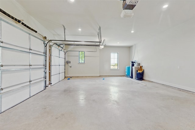 2031 Meadowlark Ct, Aledo, TX 76008 - garage with recessed lighting and a garage door opener