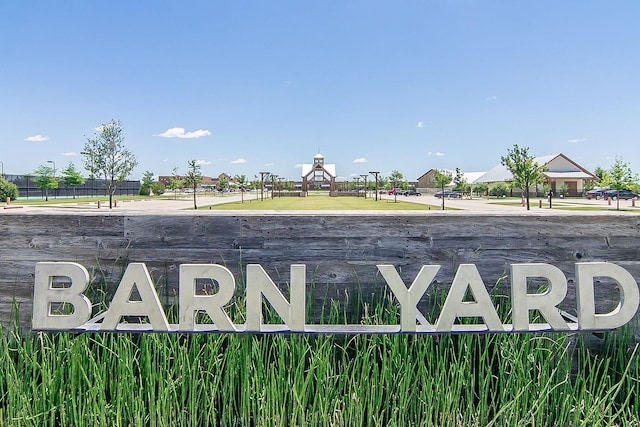 4152 Sanders Dr, Celina, TX 75009 - community / neighborhood sign featuring fence
