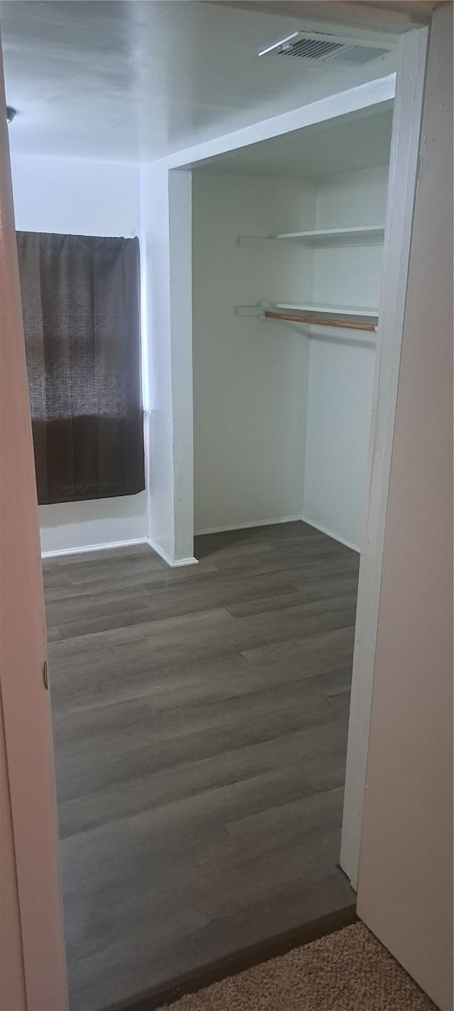 closet with visible vents