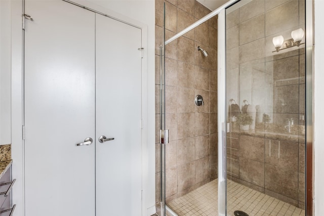 full bath featuring a stall shower