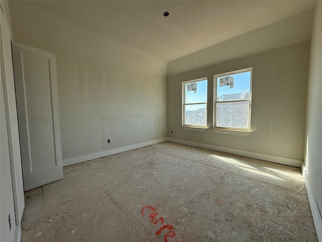 view of unfurnished room