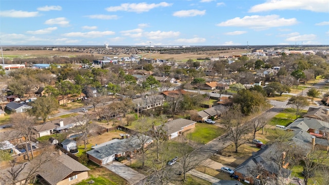 6305 Chapman Dr, Greenville, TX 75402 - aerial overview of property's location with nearby suburban area