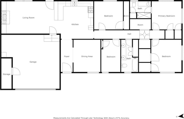 6305 Chapman Dr, Greenville, TX 75402 - home floor plan