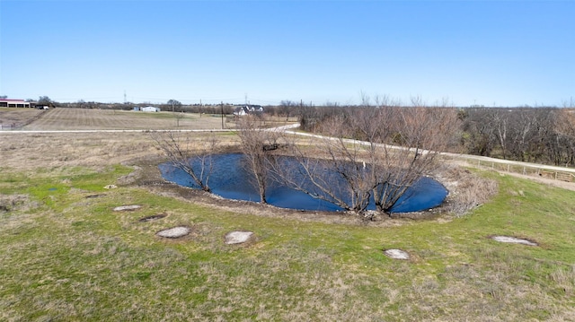 view of water feature