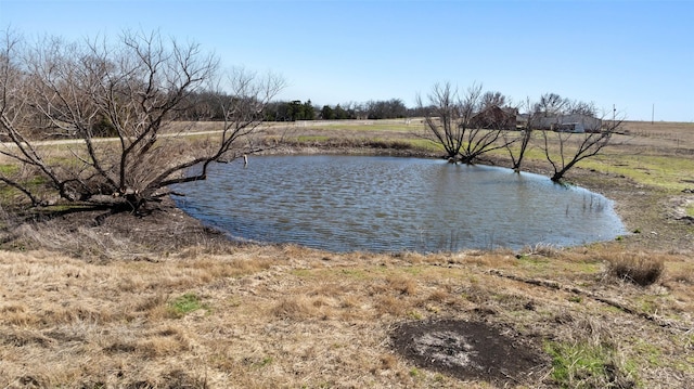 view of water feature