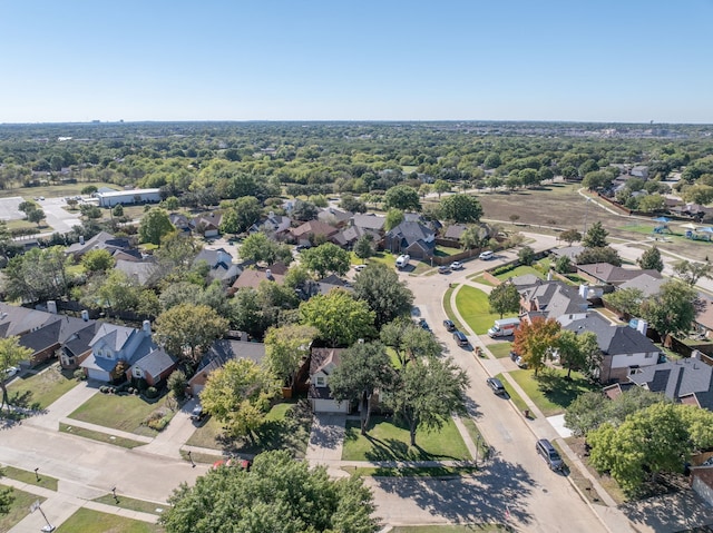 drone / aerial view featuring a residential view