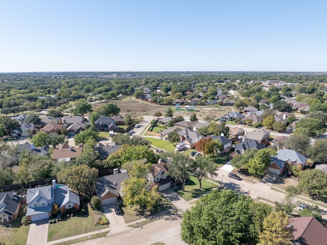 birds eye view of property featuring a residential view