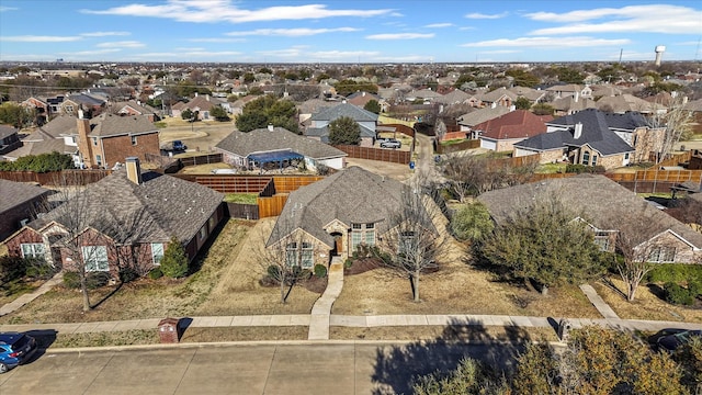 drone / aerial view featuring a residential view