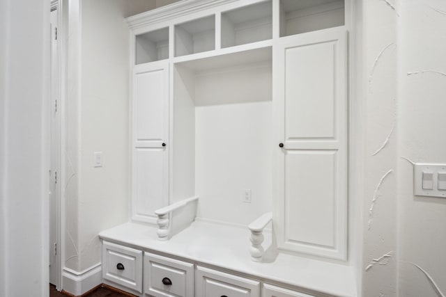 view of mudroom