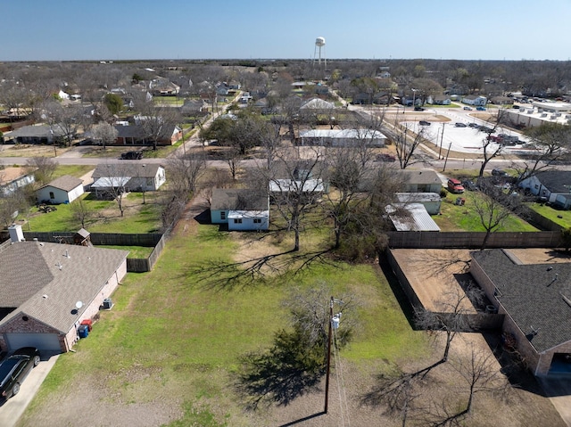 birds eye view of property featuring a residential view