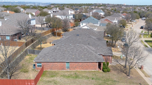 drone / aerial view featuring a residential view