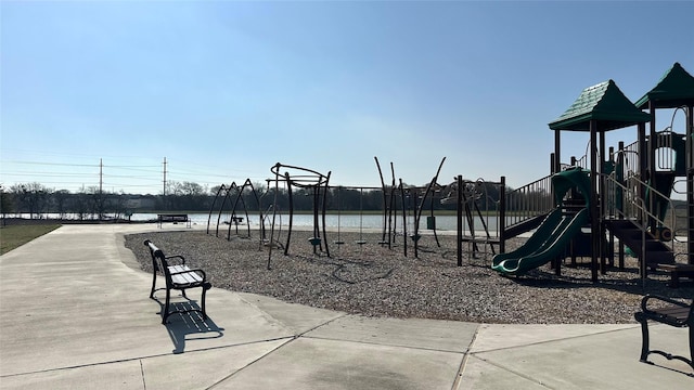 view of community playground