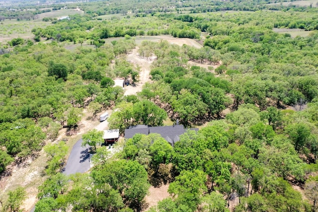 505 Spring Valley Rd, Paradise, TX 76073 - drone / aerial view with a view of trees