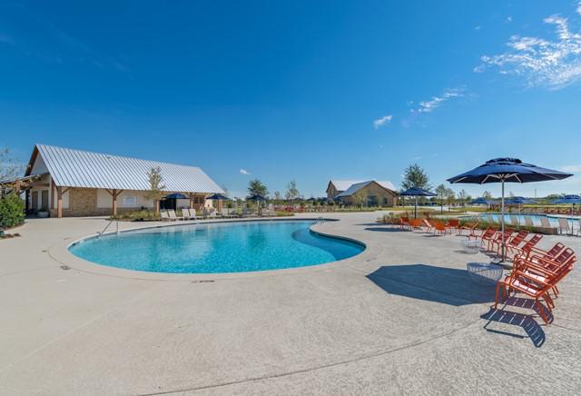 529 Hummingbird Dr, Celina, TX 75009 - pool with a patio area