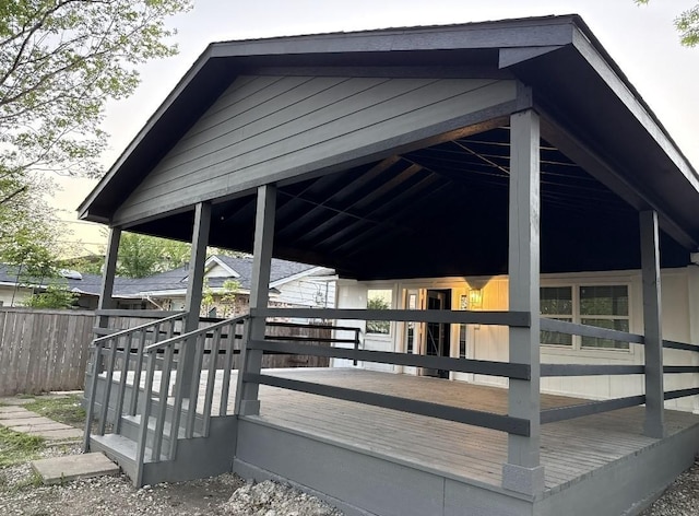 exterior space