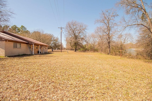 view of yard