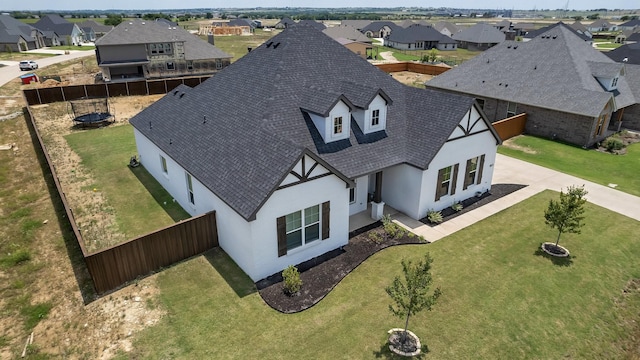 drone / aerial view featuring a residential view