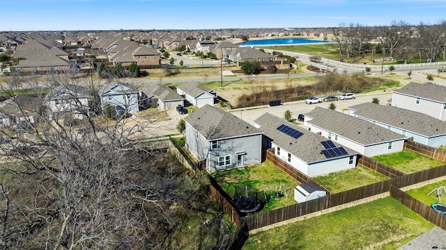 5625 Mcclelland St, Forney, TX 75126 - aerial view of residential area featuring a large body of water