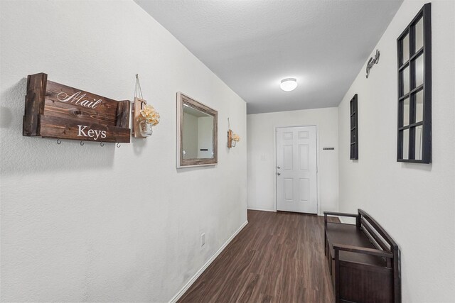 5625 Mcclelland St, Forney, TX 75126 - corridor featuring wood finished floors and baseboards