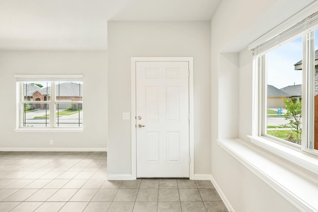 3255 Blossom Trl, Crandall, TX 75114 - foyer with light tile patterned flooring and baseboards