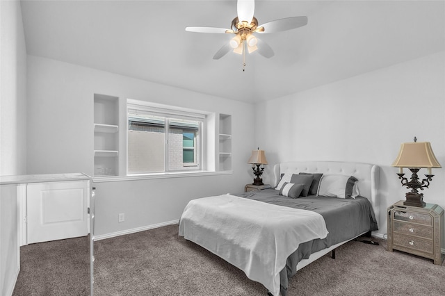 1411 Fishergate Dr, Forney, TX 75126 - bedroom with carpet flooring, ceiling fan, and baseboards